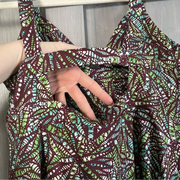 Patagonia Women’s stretchy comfortable sun dress outdoor resort vacation garden - Picture 5 of 6